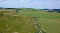 České středohoří je protkaní sítí polních cest i asfaltek